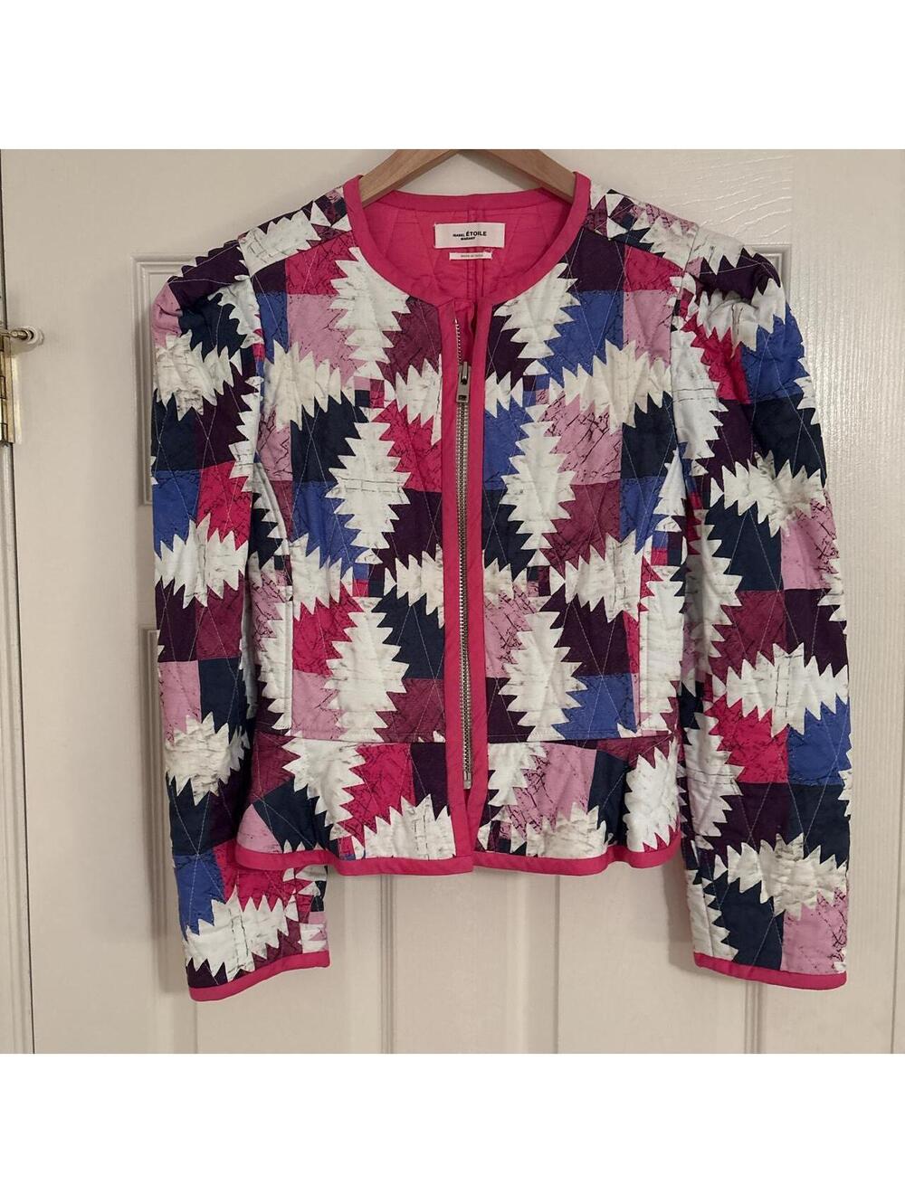 Isabel Marant Étoile Quilted Cotton Jacket Size 40